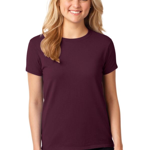 Women's Heavy 100% Cotton T Shirt Thumbnail