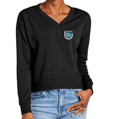 Women's V Neck Sweatshirt  Thumbnail