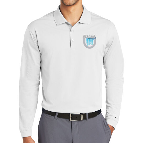 Men's Longsleeve - Long Sleeve Dri FIT Stretch Tech Polo Thumbnail