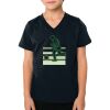 2156 Toddler Fine Jersey V-Neck T-Shirt Thumbnail