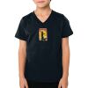 2156 Toddler Fine Jersey V-Neck T-Shirt Thumbnail