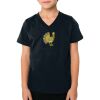2156 Toddler Fine Jersey V-Neck T-Shirt Thumbnail