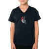 2156 Toddler Fine Jersey V-Neck T-Shirt Thumbnail