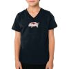 2156 Toddler Fine Jersey V-Neck T-Shirt Thumbnail