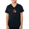 2156 Toddler Fine Jersey V-Neck T-Shirt Thumbnail