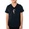 2156 Toddler Fine Jersey V-Neck T-Shirt Thumbnail