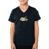 2156 Toddler Fine Jersey V-Neck T-Shirt Thumbnail