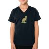 2156 Toddler Fine Jersey V-Neck T-Shirt Thumbnail