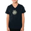 2156 Toddler Fine Jersey V-Neck T-Shirt Thumbnail