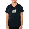 2156 Toddler Fine Jersey V-Neck T-Shirt Thumbnail
