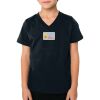 2156 Toddler Fine Jersey V-Neck T-Shirt Thumbnail
