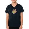 2156 Toddler Fine Jersey V-Neck T-Shirt Thumbnail