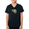 2156 Toddler Fine Jersey V-Neck T-Shirt Thumbnail