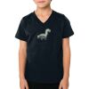 2156 Toddler Fine Jersey V-Neck T-Shirt Thumbnail