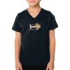 2156 Toddler Fine Jersey V-Neck T-Shirt Thumbnail