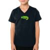 2156 Toddler Fine Jersey V-Neck T-Shirt Thumbnail