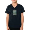 2156 Toddler Fine Jersey V-Neck T-Shirt Thumbnail