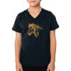 2156 Toddler Fine Jersey V-Neck T-Shirt Thumbnail