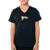 2156 Toddler Fine Jersey V-Neck T-Shirt Thumbnail