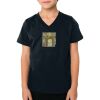 2156 Toddler Fine Jersey V-Neck T-Shirt Thumbnail