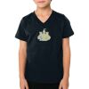 2156 Toddler Fine Jersey V-Neck T-Shirt Thumbnail