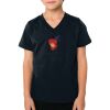 2156 Toddler Fine Jersey V-Neck T-Shirt Thumbnail