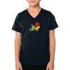 2156 Toddler Fine Jersey V-Neck T-Shirt Thumbnail