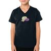 2156 Toddler Fine Jersey V-Neck T-Shirt Thumbnail