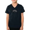 2156 Toddler Fine Jersey V-Neck T-Shirt Thumbnail