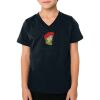 2156 Toddler Fine Jersey V-Neck T-Shirt Thumbnail