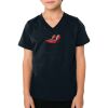 2156 Toddler Fine Jersey V-Neck T-Shirt Thumbnail