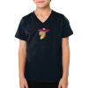 2156 Toddler Fine Jersey V-Neck T-Shirt Thumbnail