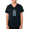 2156 Toddler Fine Jersey V-Neck T-Shirt Thumbnail