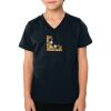 2156 Toddler Fine Jersey V-Neck T-Shirt Thumbnail