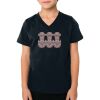 2156 Toddler Fine Jersey V-Neck T-Shirt Thumbnail