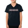 2156 Toddler Fine Jersey V-Neck T-Shirt Thumbnail