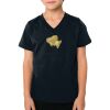 2156 Toddler Fine Jersey V-Neck T-Shirt Thumbnail