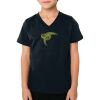 2156 Toddler Fine Jersey V-Neck T-Shirt Thumbnail
