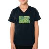 2156 Toddler Fine Jersey V-Neck T-Shirt Thumbnail
