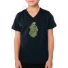 2156 Toddler Fine Jersey V-Neck T-Shirt Thumbnail