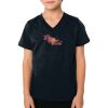 2156 Toddler Fine Jersey V-Neck T-Shirt Thumbnail