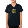 2156 Toddler Fine Jersey V-Neck T-Shirt Thumbnail