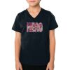 2156 Toddler Fine Jersey V-Neck T-Shirt Thumbnail