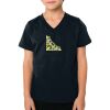 2156 Toddler Fine Jersey V-Neck T-Shirt Thumbnail