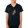 2156 Toddler Fine Jersey V-Neck T-Shirt Thumbnail