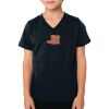 2156 Toddler Fine Jersey V-Neck T-Shirt Thumbnail