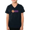 2156 Toddler Fine Jersey V-Neck T-Shirt Thumbnail