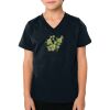 2156 Toddler Fine Jersey V-Neck T-Shirt Thumbnail