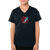 2156 Toddler Fine Jersey V-Neck T-Shirt Thumbnail