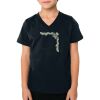 2156 Toddler Fine Jersey V-Neck T-Shirt Thumbnail